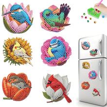 Load image into Gallery viewer, 6Pcs Diamond Painting Refrigerator Magnets Diamond Art Kits for Adults (V)
