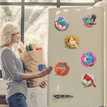 Load image into Gallery viewer, 6Pcs Diamond Painting Refrigerator Magnets Diamond Art Kits for Adults (V)
