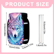 Load image into Gallery viewer, Dog Acrylic Double Sided Special Shape Diamond Painting Vase Bedroom Table Decor