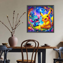 Load image into Gallery viewer, Diamond Painting - Full Round - Stitch Pikachu (40*40CM)