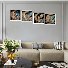 Load image into Gallery viewer, 4 Pcs Diamond Painting - Partial Special Shaped - Moonlight Goddess (30*30CM)
