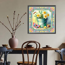 Load image into Gallery viewer, Diamond Painting - Full Round - Butterfly Daffodil (40*40CM)