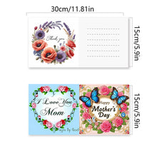 Load image into Gallery viewer, 6PCS Mother s Day DIY Diamond Art Greeting Cards Congratulations Cards & Gifts