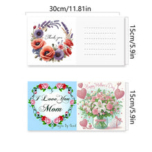 Load image into Gallery viewer, 6PCS Mother s Day DIY Diamond Art Greeting Cards Congratulations Cards & Gifts