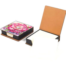 Load image into Gallery viewer, Animals Leather Diamond Art Note Box with 160 Sheets of Paper for DIY Art Craft