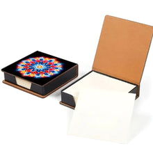 Load image into Gallery viewer, Animals Leather Diamond Art Note Box with 160 Sheets of Paper for DIY Art Craft