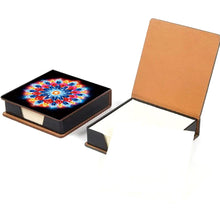Load image into Gallery viewer, Animals Leather Diamond Art Note Box with 160 Sheets of Paper for DIY Art Craft