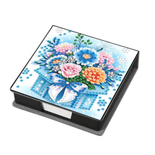 Load image into Gallery viewer, Animals Leather Diamond Art Note Box with 160 Sheets of Paper for DIY Art Craft