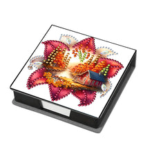 Load image into Gallery viewer, Animals Leather Diamond Art Note Box with 160 Sheets of Paper for DIY Art Craft
