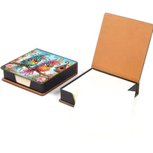 Load image into Gallery viewer, Animals Leather Diamond Art Note Box with 160 Sheets of Paper for DIY Art Craft