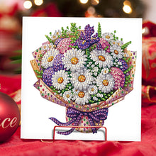 Load image into Gallery viewer, 6Pcs Bouquet DIY Diamond Painting Card Diamond Drawing Card for Adults Beginners