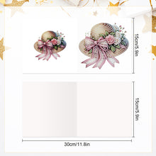 Load image into Gallery viewer, 6Pcs Bouquet DIY Diamond Painting Card Diamond Drawing Card for Adults Beginners