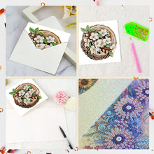 Load image into Gallery viewer, 6Pcs Bouquet DIY Diamond Painting Card Diamond Drawing Card for Adults Beginners