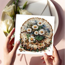 Load image into Gallery viewer, 6Pcs Bouquet DIY Diamond Painting Card Diamond Drawing Card for Adults Beginners