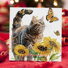 Load image into Gallery viewer, 6Pcs Bouquet DIY Diamond Painting Card Diamond Drawing Card for Adults Beginners