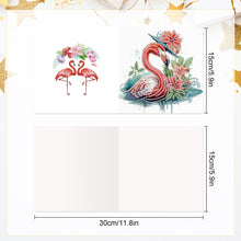 Load image into Gallery viewer, 6Pcs Bouquet DIY Diamond Painting Card Diamond Drawing Card for Adults Beginners