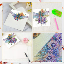 Load image into Gallery viewer, 6Pcs Bouquet DIY Diamond Painting Card Diamond Drawing Card for Adults Beginners