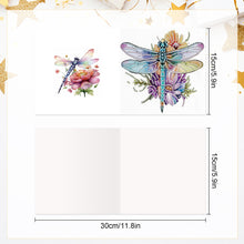 Load image into Gallery viewer, 6Pcs Bouquet DIY Diamond Painting Card Diamond Drawing Card for Adults Beginners