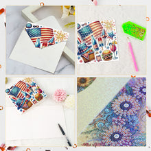 Load image into Gallery viewer, 6Pcs Bouquet DIY Diamond Painting Card Diamond Drawing Card for Adults Beginners