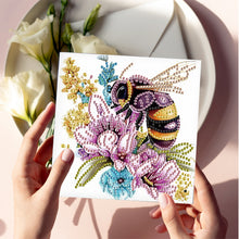 Load image into Gallery viewer, 6Pcs Bouquet DIY Diamond Painting Card Diamond Drawing Card for Adults Beginners