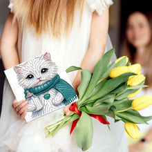 Load image into Gallery viewer, 6Pcs Bouquet DIY Diamond Painting Card Diamond Drawing Card for Adults Beginners