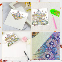 Load image into Gallery viewer, 6Pcs Bouquet DIY Diamond Painting Card Diamond Drawing Card for Adults Beginners
