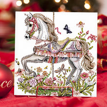 Load image into Gallery viewer, 6Pcs Bouquet DIY Diamond Painting Card Diamond Drawing Card for Adults Beginners