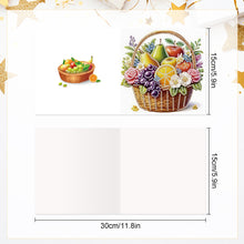 Load image into Gallery viewer, 6Pcs Bouquet DIY Diamond Painting Card Diamond Drawing Card for Adults Beginners