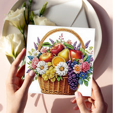 Load image into Gallery viewer, 6Pcs Bouquet DIY Diamond Painting Card Diamond Drawing Card for Adults Beginners