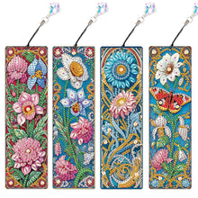 Load image into Gallery viewer, 4Pcs Special Shape Dragonfly DIY Bookmarks Diamond Painting Kits for Book Lovers