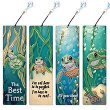 Load image into Gallery viewer, 4Pcs Special Shape Dragonfly DIY Bookmarks Diamond Painting Kits for Book Lovers
