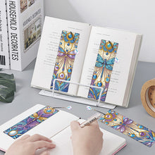 Load image into Gallery viewer, 4Pcs Special Shape Dragonfly DIY Bookmarks Diamond Painting Kits for Book Lovers