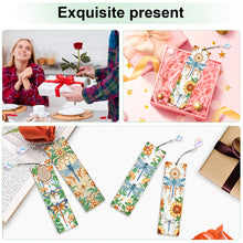 Load image into Gallery viewer, 4Pcs Special Shape Dragonfly DIY Bookmarks Diamond Painting Kits for Book Lovers