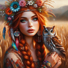 Load image into Gallery viewer, Diamond Painting - Full Round - Beauty And Animals (40*40CM)