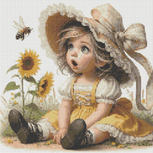 Load image into Gallery viewer, Diamond Painting - Full Round - Cute Children (40*40CM)