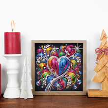 Load image into Gallery viewer, Diamond Painting - Partial Special Shaped - Shining Heart (30*30CM)