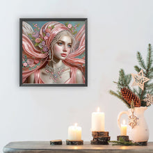 Load image into Gallery viewer, Diamond Painting - Partial Special Shaped - Lady Beauty (30*30CM)