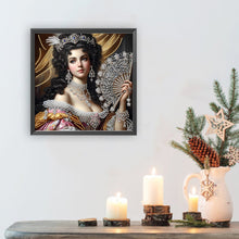 Load image into Gallery viewer, Diamond Painting - Partial Special Shaped - Lady Beauty (30*30CM)