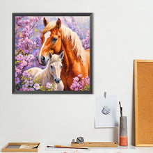 Load image into Gallery viewer, Diamond Painting - Full Round - Horse (40*40CM)