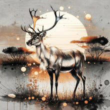 Load image into Gallery viewer, Diamond Painting - Full Round - Deer (40*40CM)