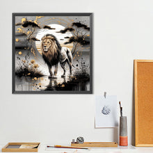 Load image into Gallery viewer, Diamond Painting - Full Round - Lion (40*40CM)