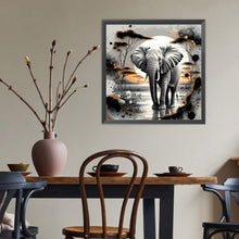 Load image into Gallery viewer, Diamond Painting - Full Round - Elephant (40*40CM)