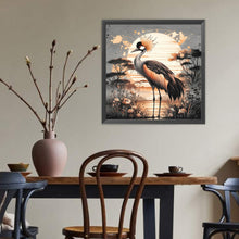 Load image into Gallery viewer, Diamond Painting - Full Round - Crane (40*40CM)
