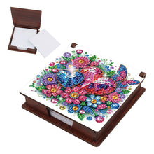 Load image into Gallery viewer, Wood Gem Heart Diamond Painting Memo Pad Holder Mosaic Kit for Home Office