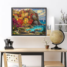 Load image into Gallery viewer, Diamond Painting - Full Square - Town Port (50*40CM)