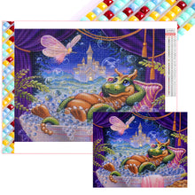 Load image into Gallery viewer, Diamond Painting - Full Square - Dragon Man Taking Bath (50*40CM)