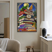 Load image into Gallery viewer, Diamond Painting - Full Square - Dragon Man On Book (40*60CM)