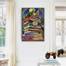 Load image into Gallery viewer, Diamond Painting - Full Square - Dragon Man On Book (40*60CM)