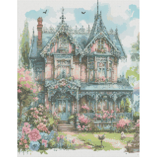 Diamond Painting - Full Round - House Castle (40*50CM)