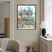 Load image into Gallery viewer, Diamond Painting - Full Round - House Castle (40*50CM)